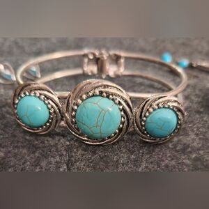 Turquoise Silver Bracelet